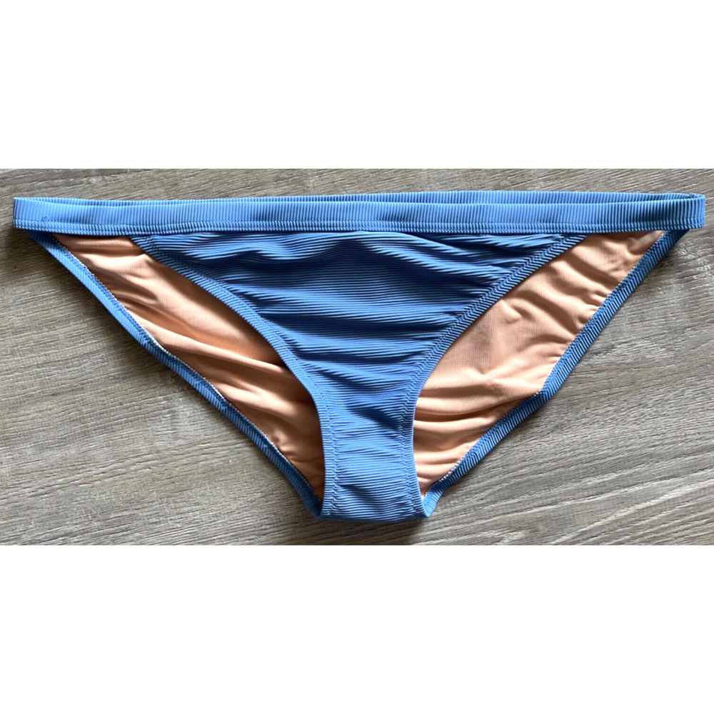 J.Crew Hipster Bikini Bottom Women's Size XL Blue NWT Full Coverage BH485